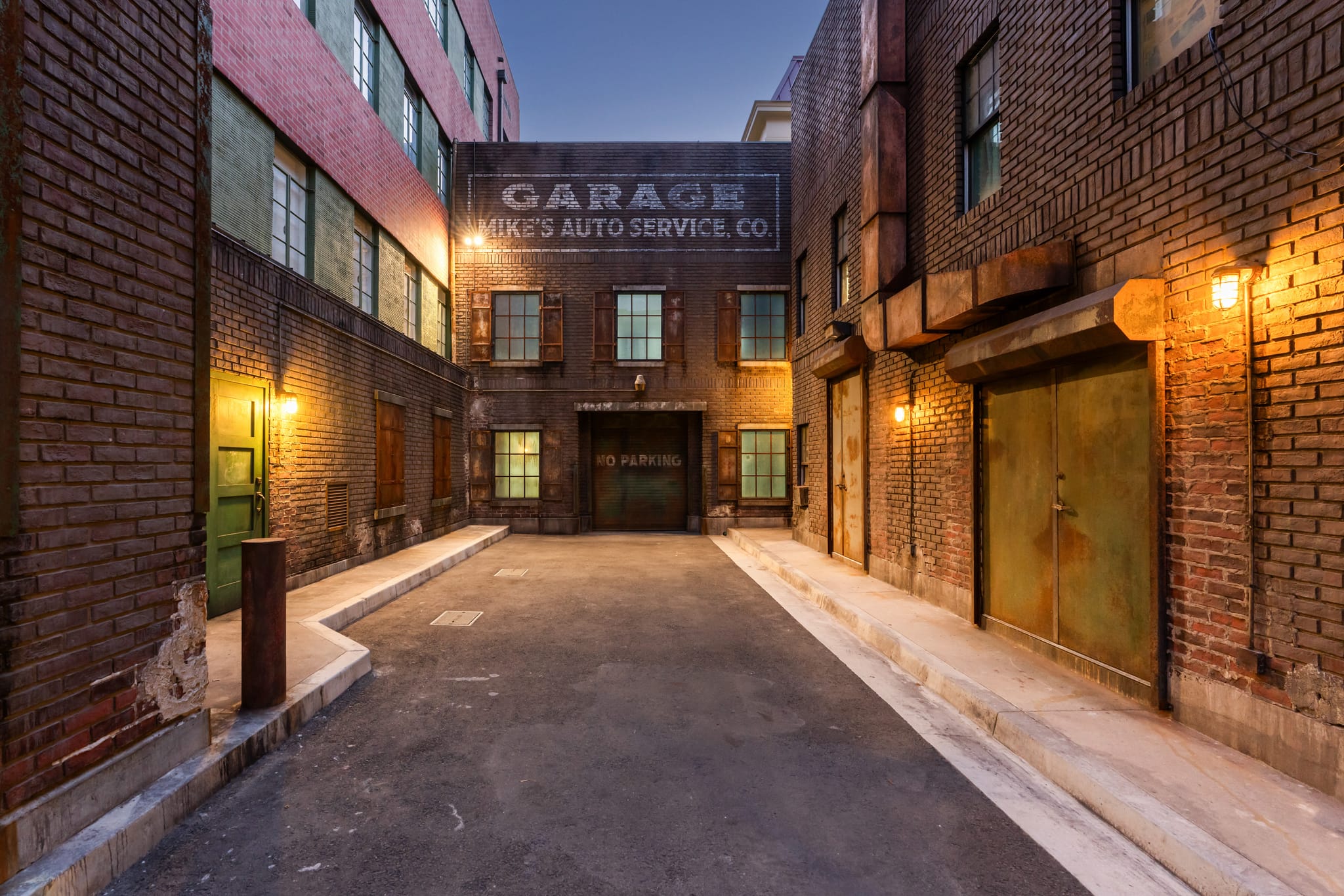 NY Street Alley FOX Studio Lot